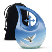 Dove Bird Memorial Urn For Ashes - Cremation Urn For Loved Ones