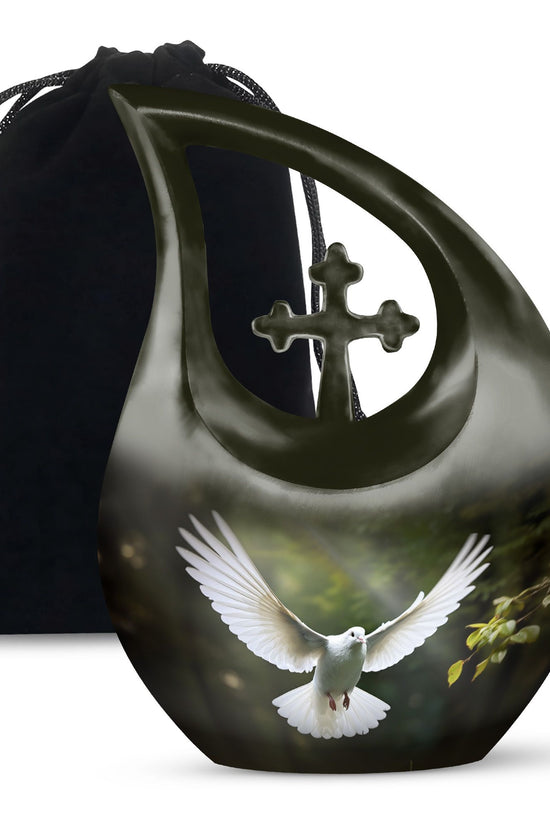 Dove Bird Urns For Ashes - Urn For Ashes Adult Male Small Urn