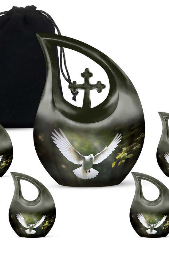 Dove Bird Urns For Ashes - Urn For Ashes Adult Male Small Urn