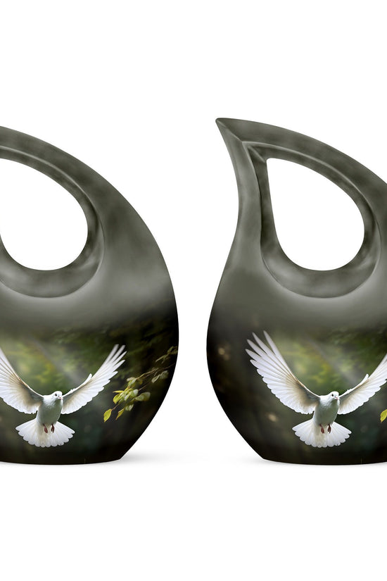 Dove Bird Urns For Ashes - Urn For Ashes Adult Male Small Urn