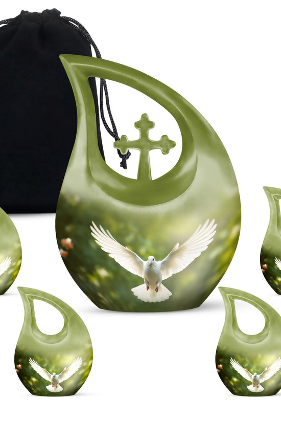 Dove Bird Urns For Ashes - Urn For Adult Male Urn