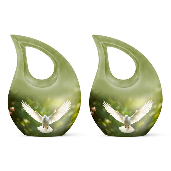 Dove Bird Urns For Ashes - Urn For Adult Male Urn