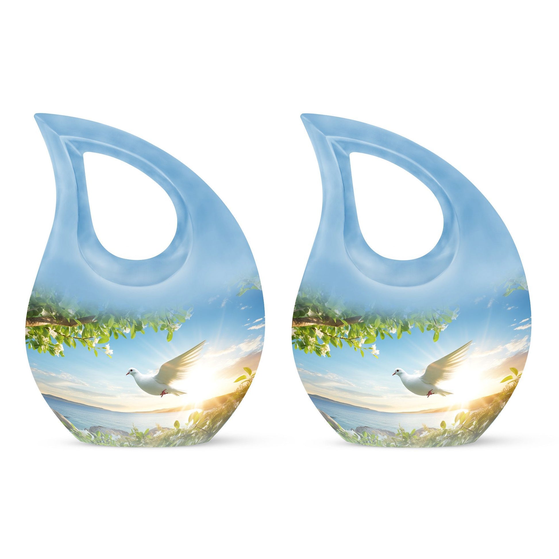 Dove Bird Urns For Ashes - Urns For Adult Female Urn