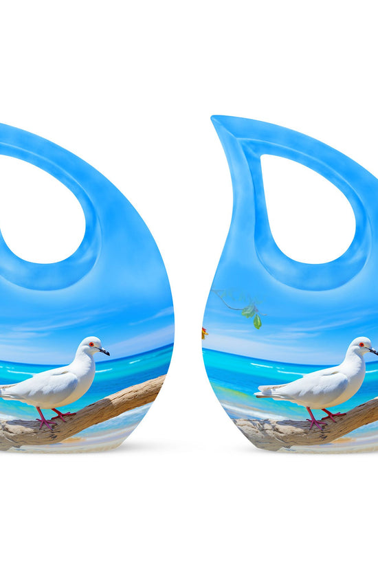 Dove Bird Urns For Ashes - Urn For Ashes Adult Male Small Keepsake Urn