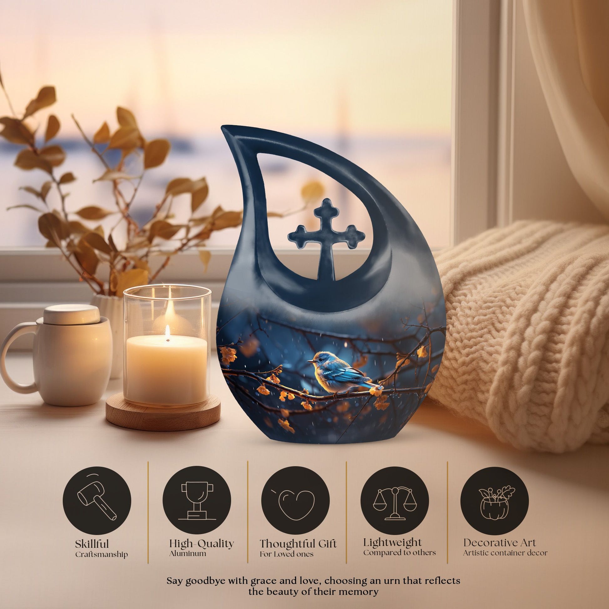 Sparrow Urns For Ashes - Urns For Adult Male Ashes Urn