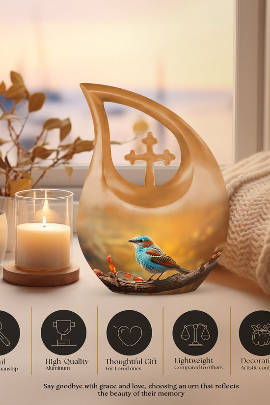 Sparrow Urns For Ashes - Small Urns For Human Ashes Adult Male Urn
