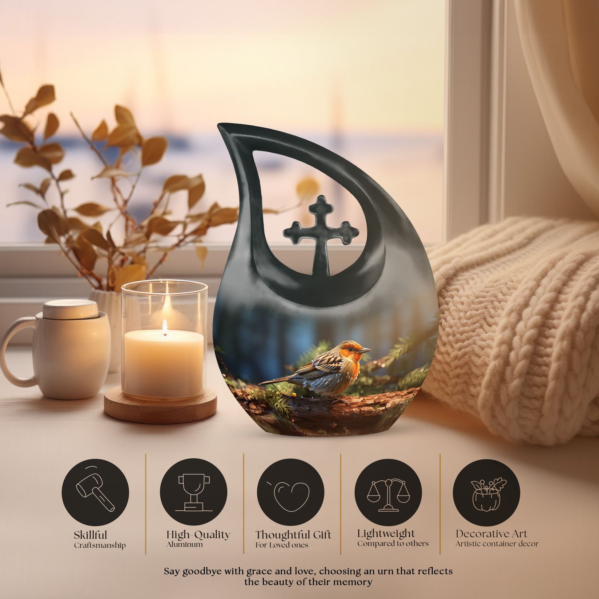 Sparrow Urns For Ashes - Urns For Cremation Ashes Female Urn