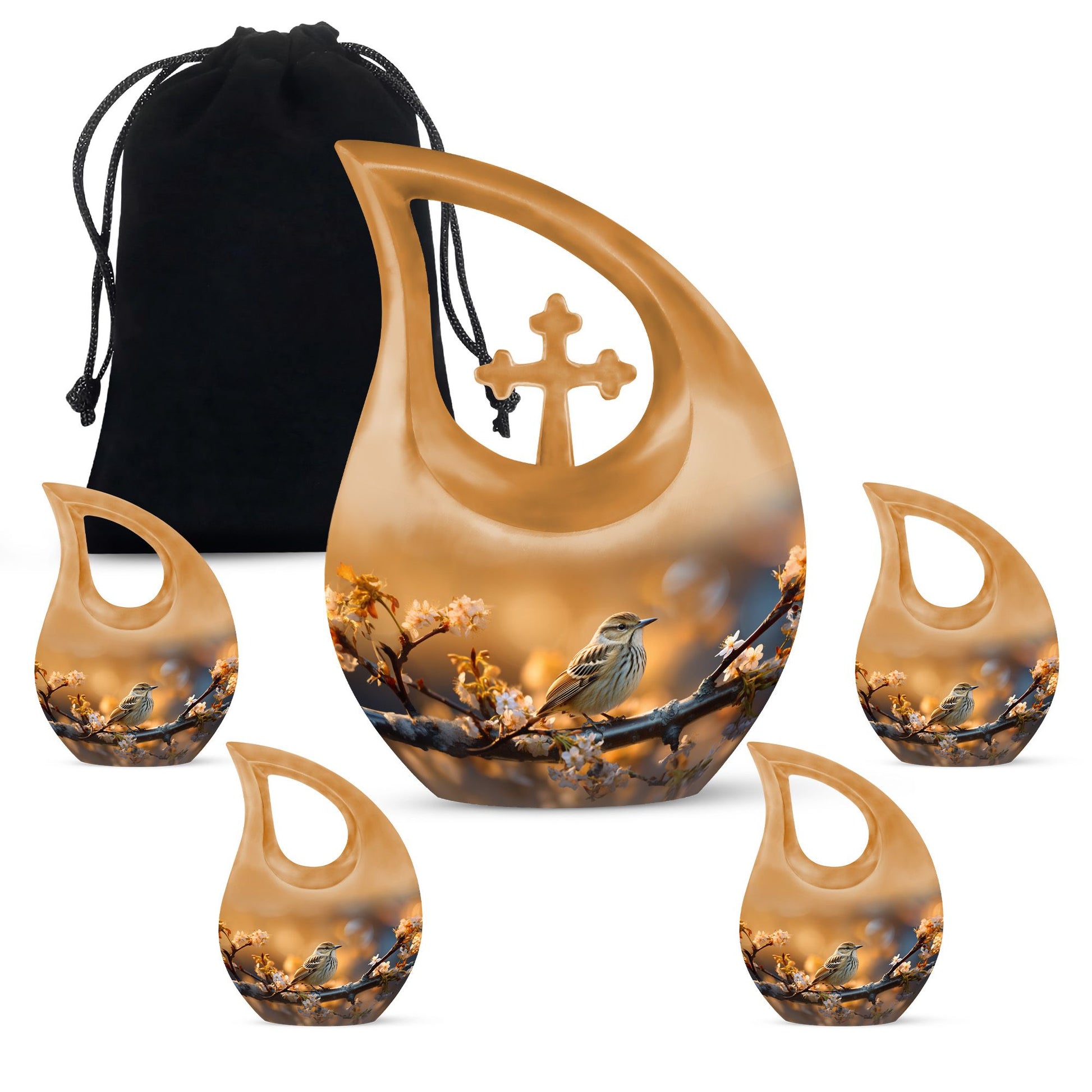 Sparrow Urns For Ashes - Urn For Adult Female Urn