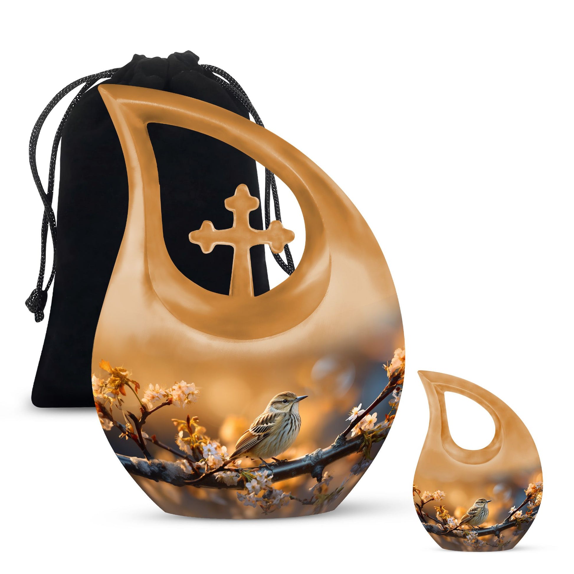 Sparrow Urns For Ashes - Urn For Adult Female Urn
