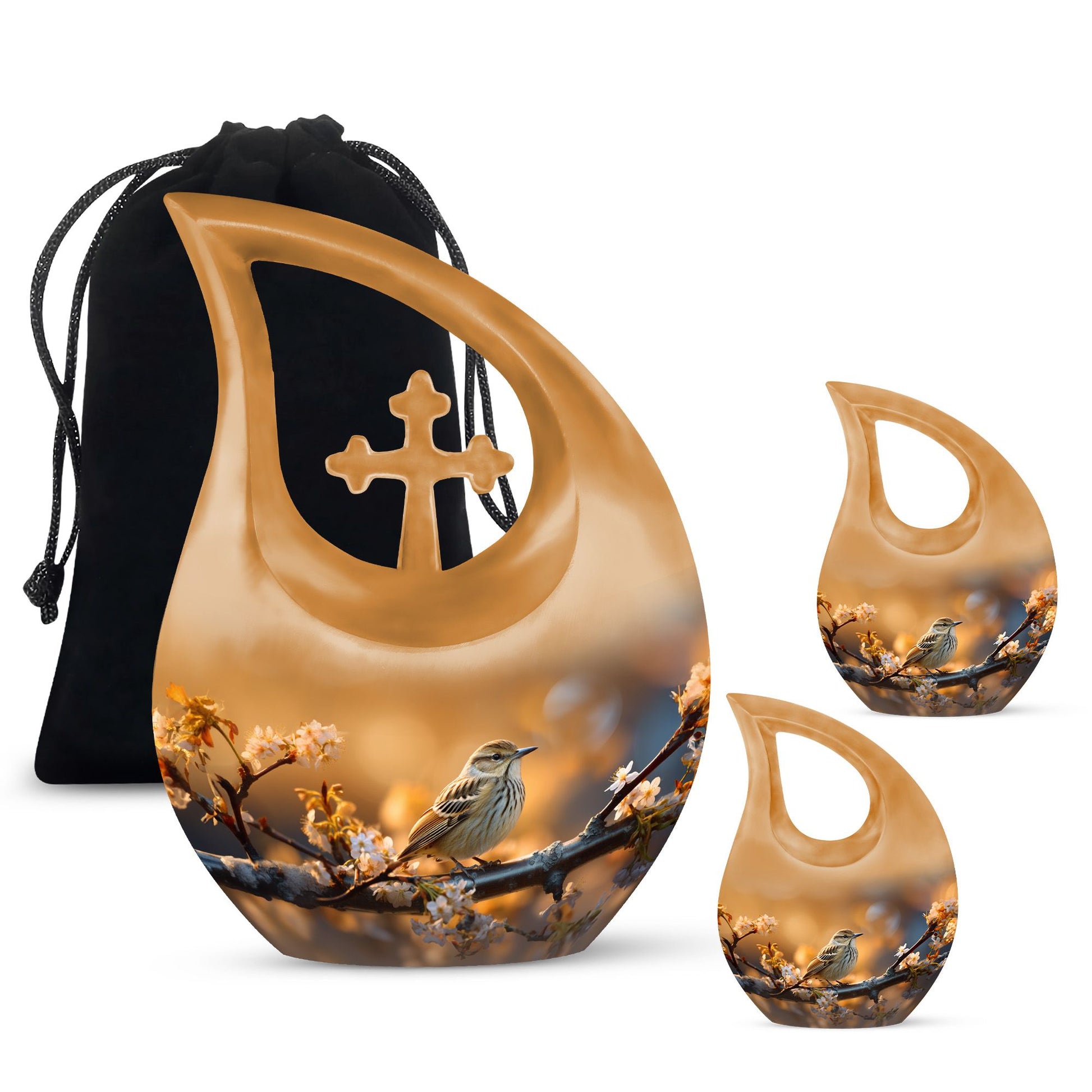 Sparrow Urns For Ashes - Urn For Adult Female Urn