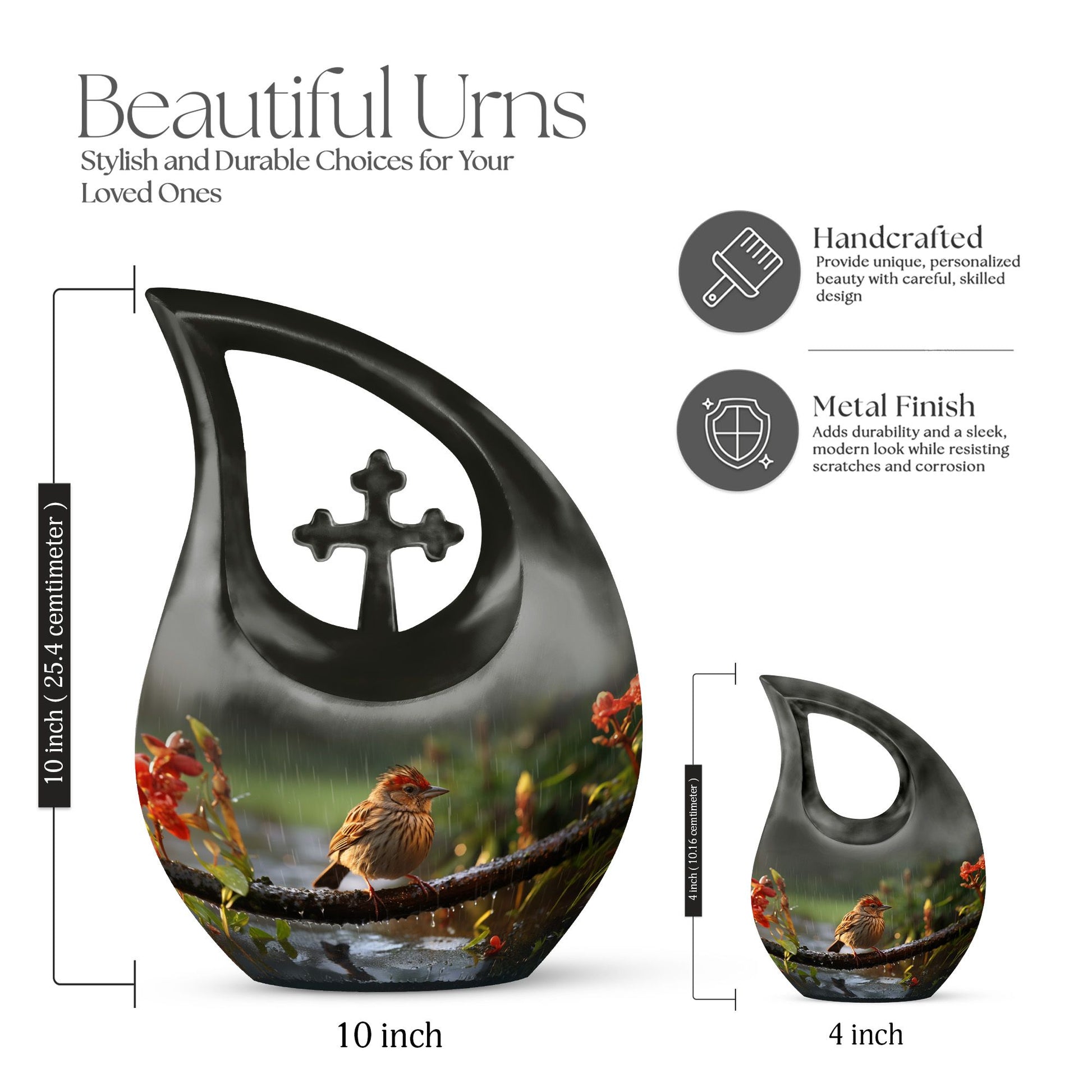 Sparrow Urns For Ashes - Urns For Adult Female Mom Urn