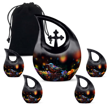 Large Urn With 4 Keepsake