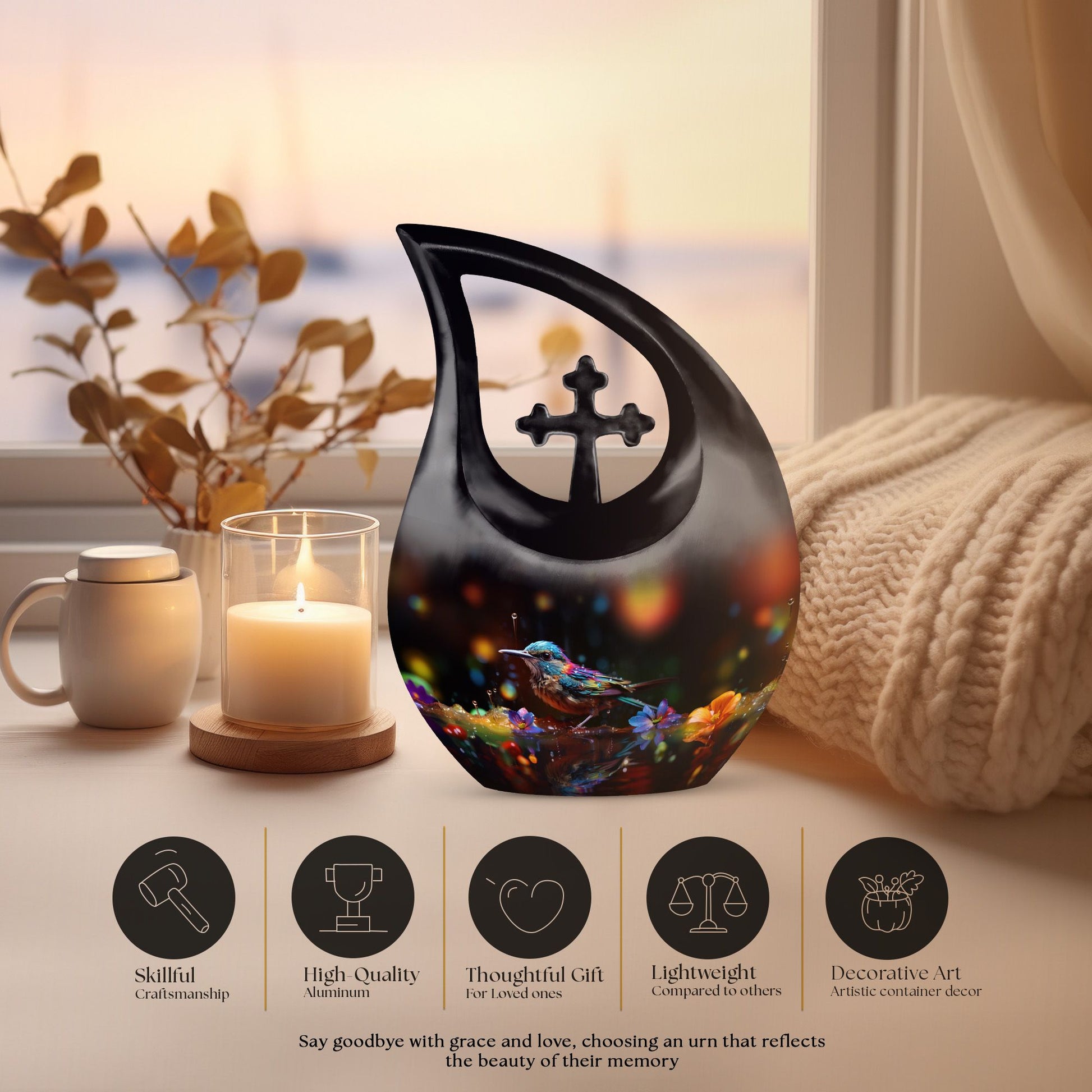 Sparrow Urns For Ashes - Urns For Adult Male Urn