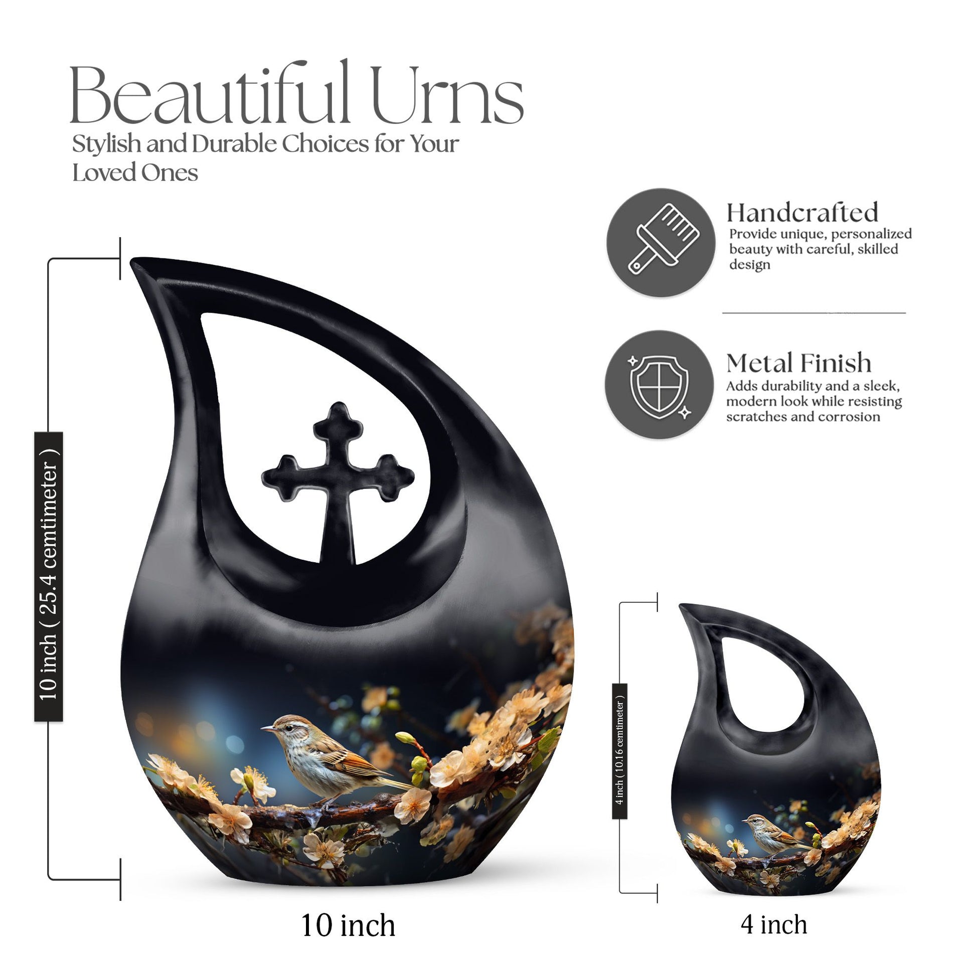 Sparrow Urns For Ashes - Adult Male Urn For Human