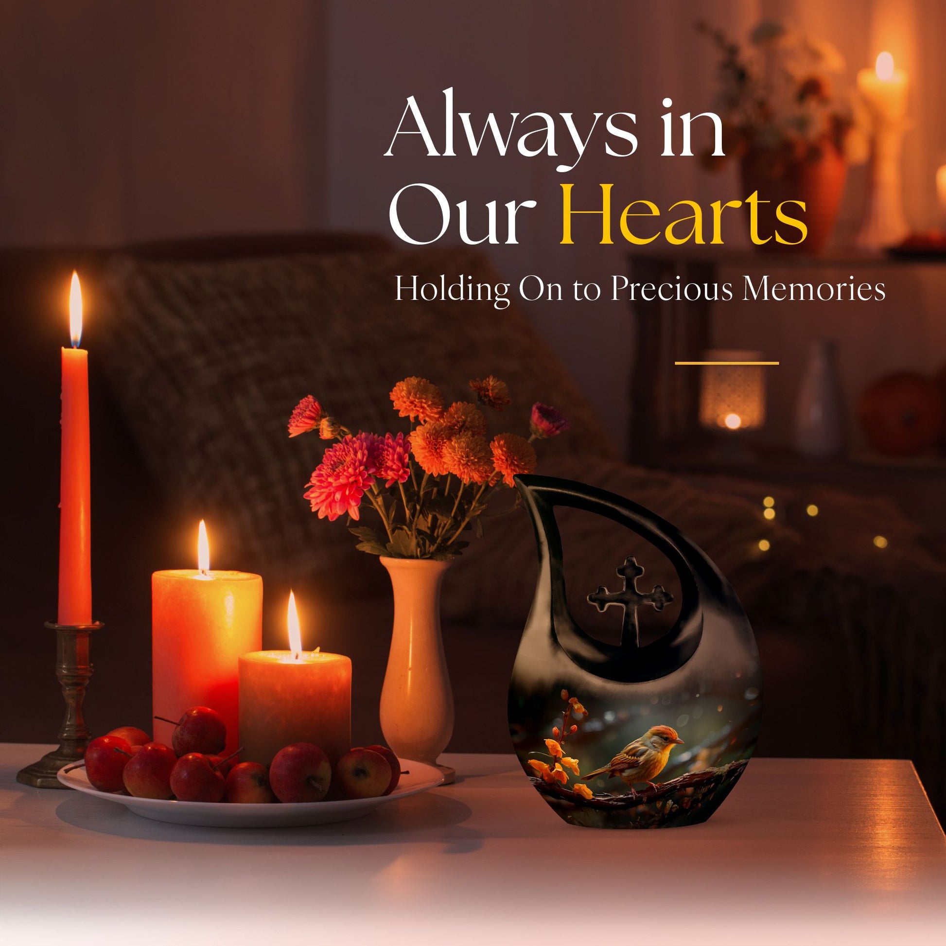 Sparrow Urns For Ashes - Urn For Adult Female Ashes