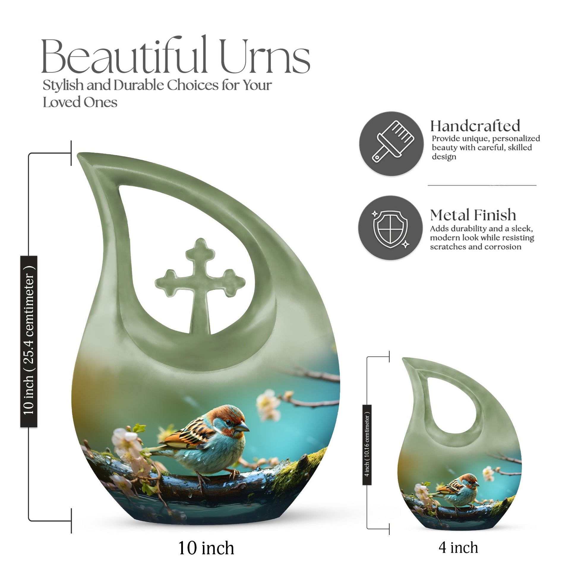 Sparrow Urns For Ashes - Urn For Human Ashes For Men