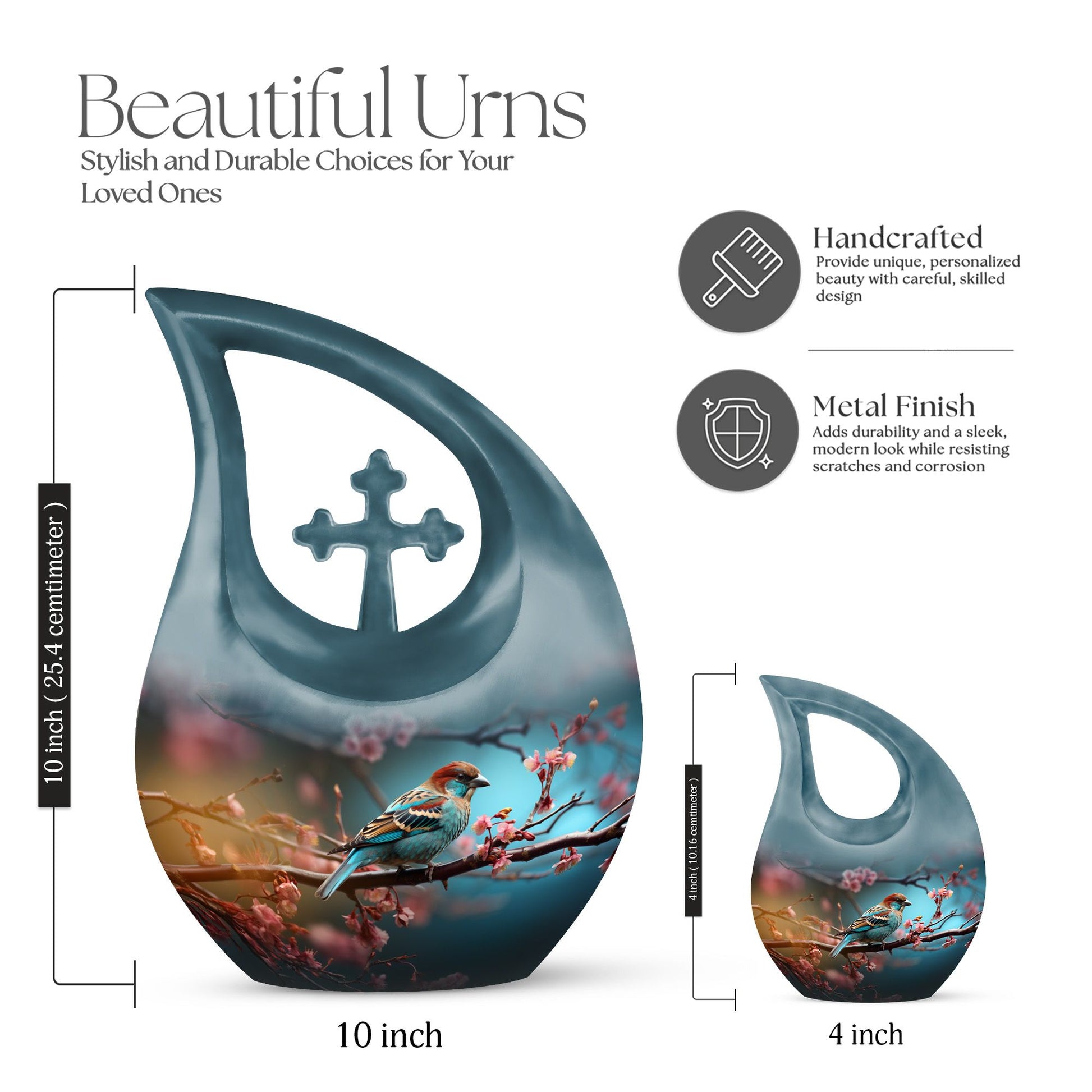 Phoenix Urns For Ashes - Urns For Ashes Adult Male Small Keepsake Urn