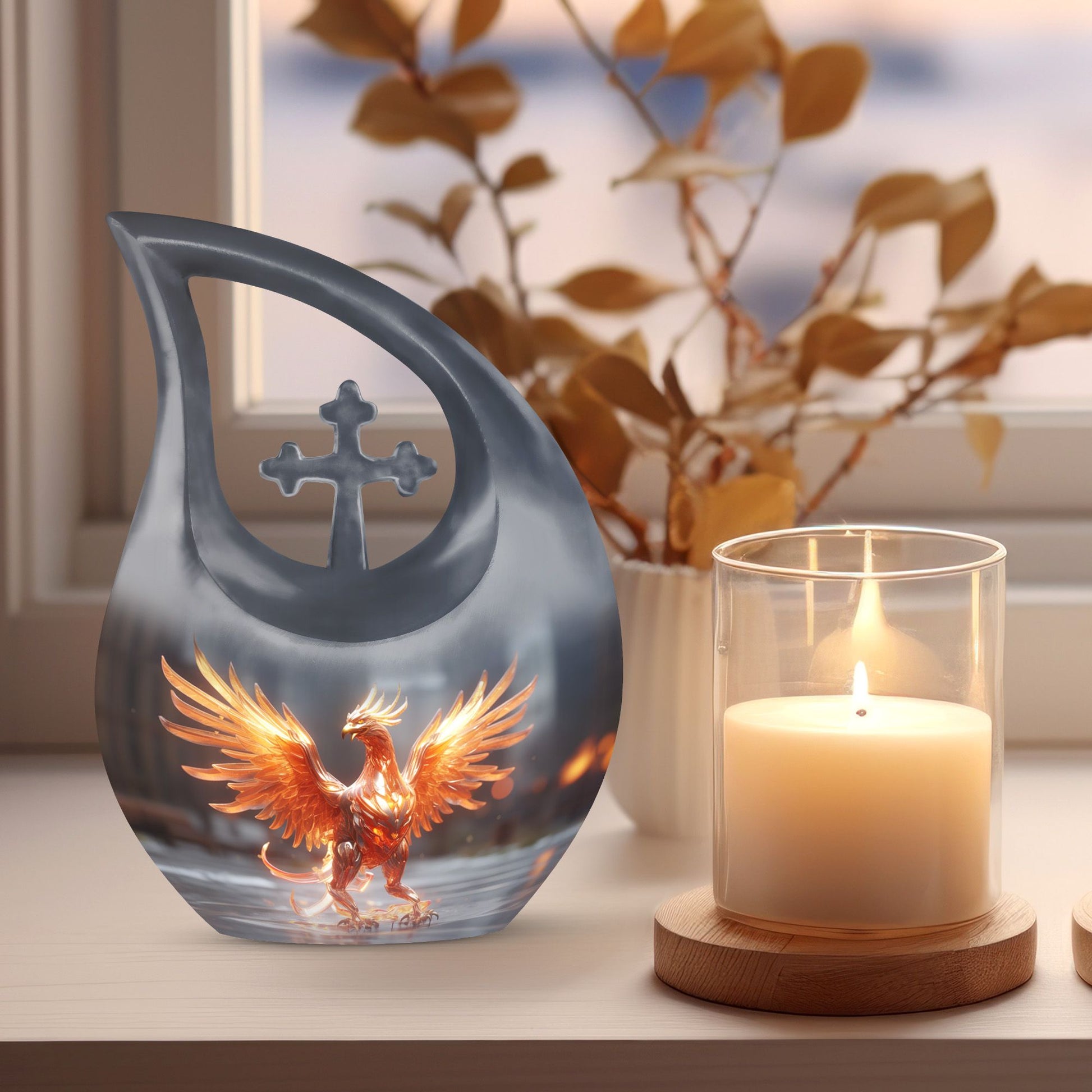 Phoenix Urns For Ashes - Burial Urns For Human Ashes Adult Male Urn