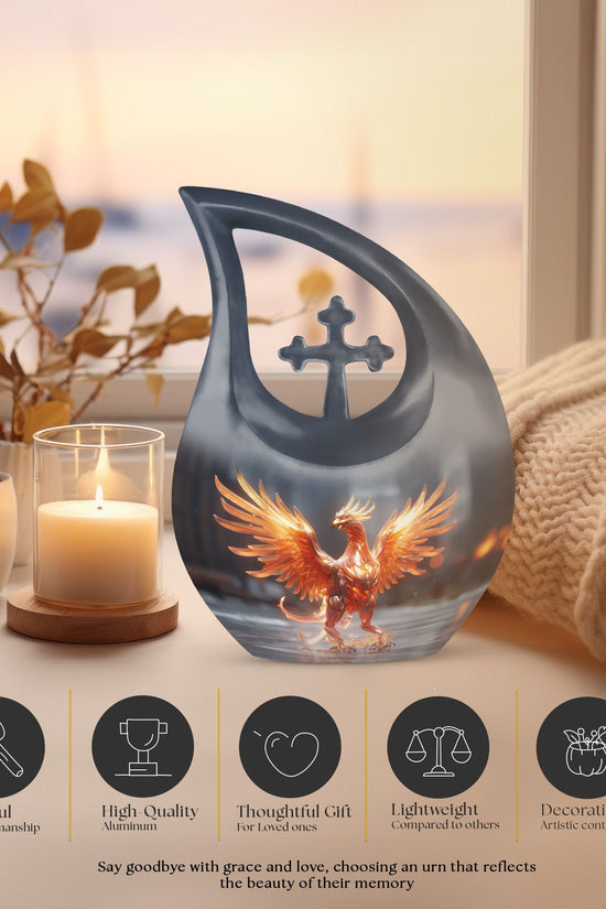 Phoenix Urns For Ashes - Burial Urns For Human Ashes Adult Male Urn