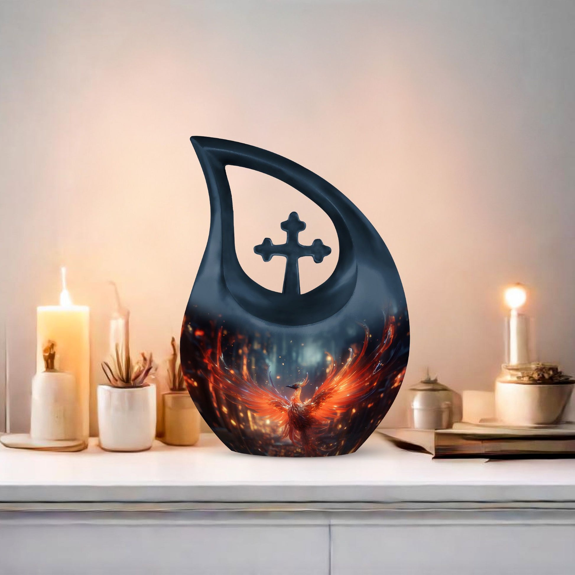 Phoenix Urns For Ashes - Large Urns For Human Ashes Adult Male Urn