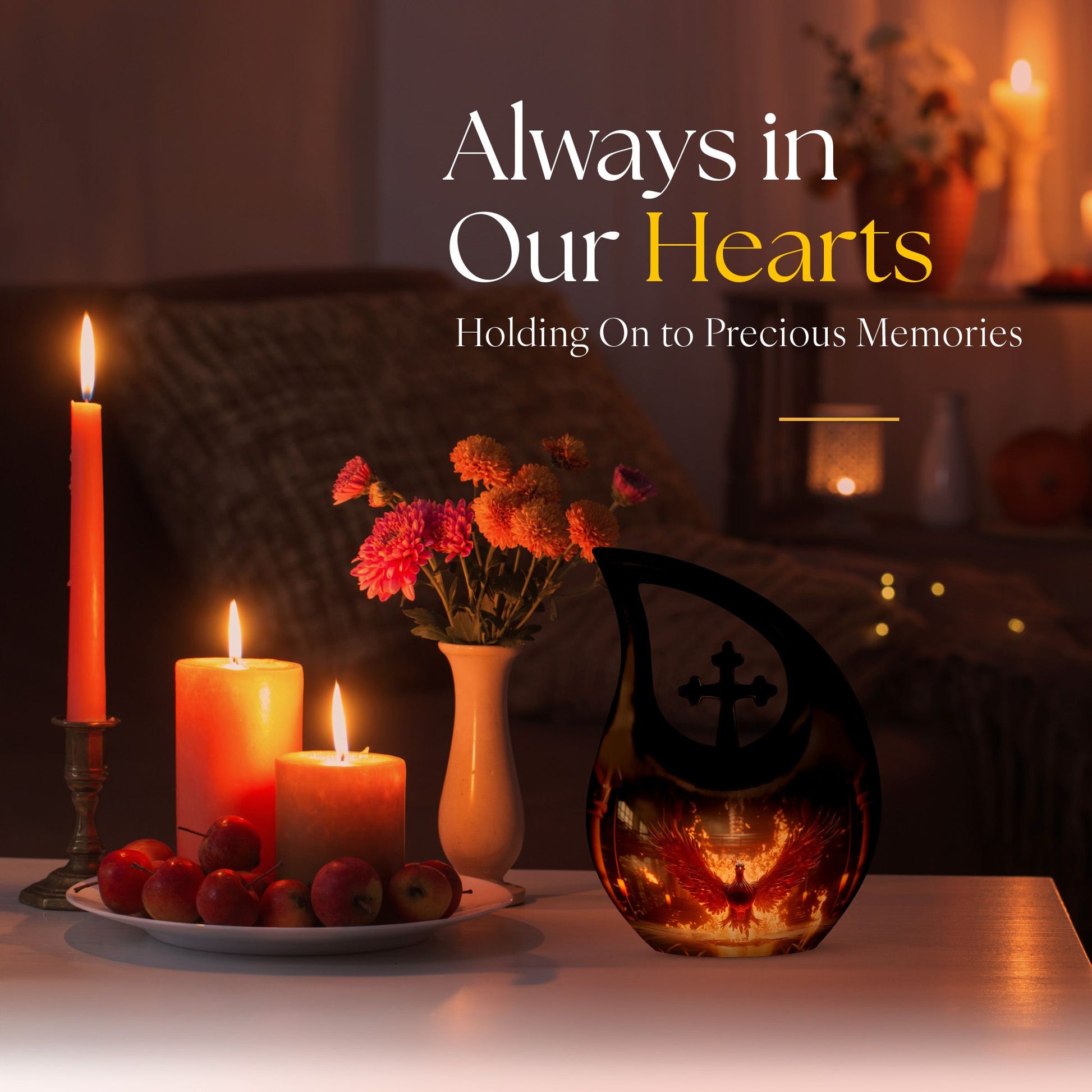 Phoenix Urns For Ashes - Urns For Adult Male Small Urn