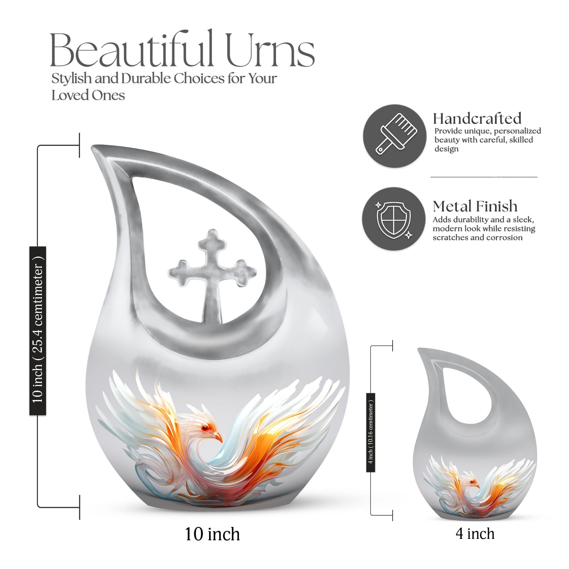 Phoenix Urns For Ashes - Cremation Urns For Human Ashes Adult Male Urn