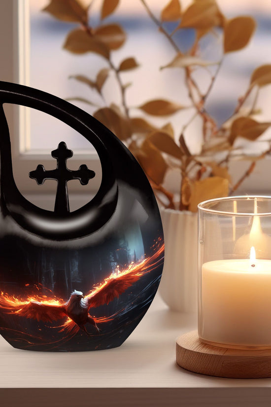 Phoenix Urns For Ashes - Cremation Urn Adult Male