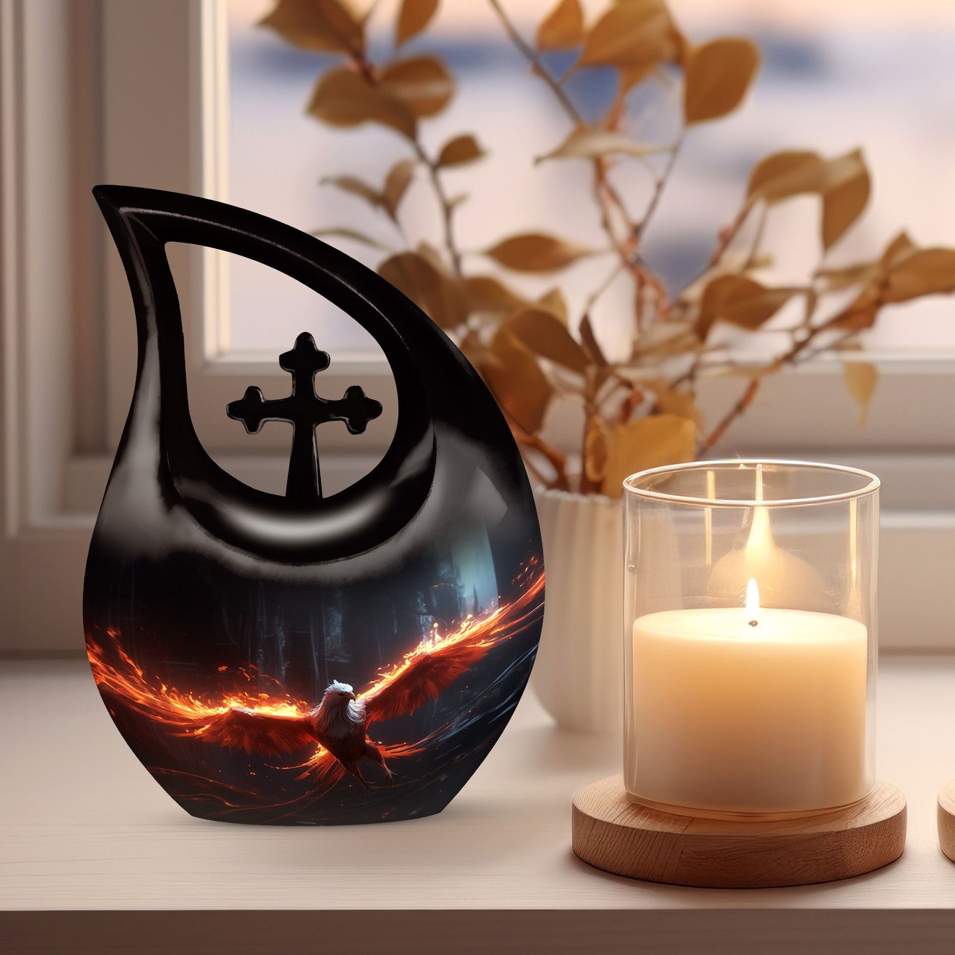 Phoenix Urns For Ashes - Cremation Urn Adult Male