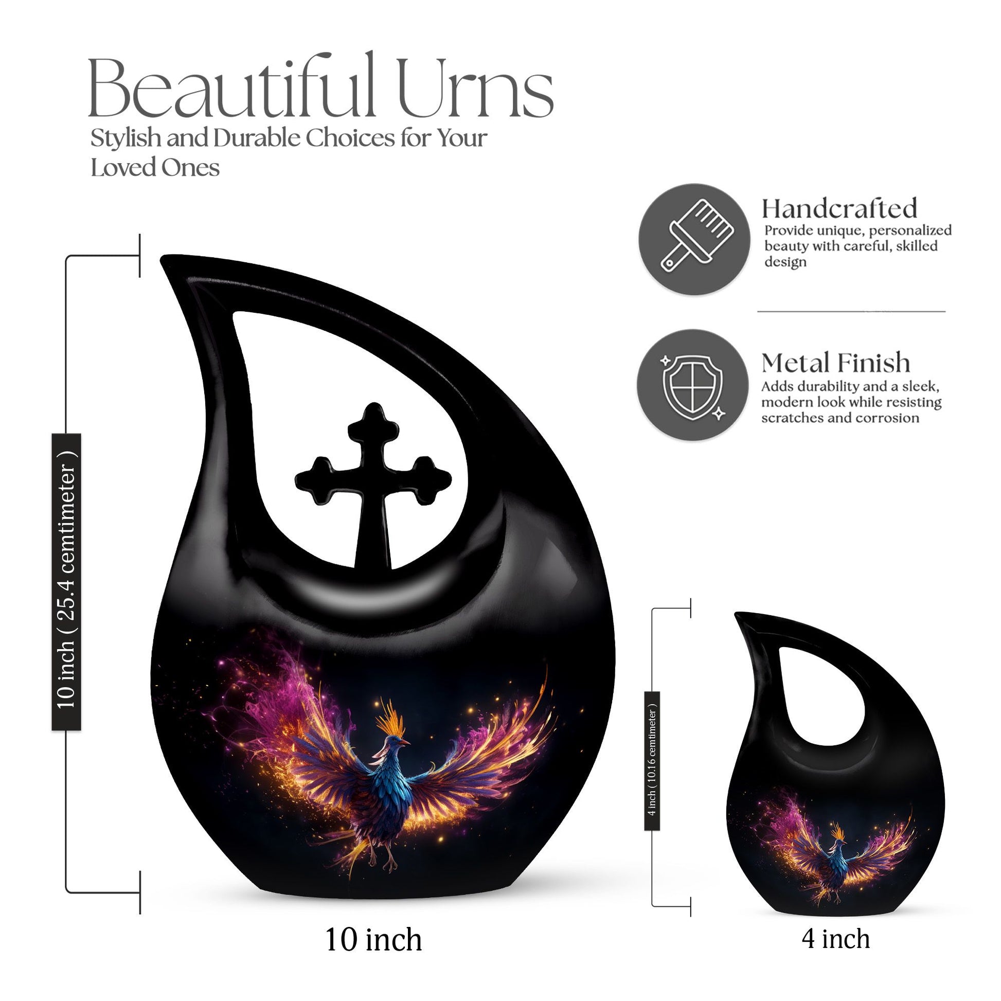 Phoenix Urns For Ashes - Cremation Urns Adult Males Urn