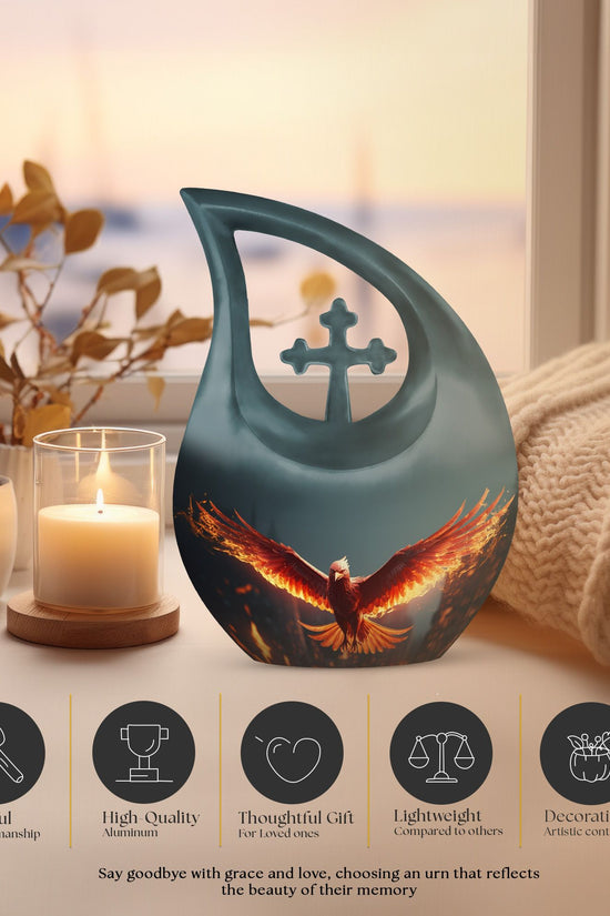 Phoenix Urns For Ashes - Burial Urns Adult Female Urn