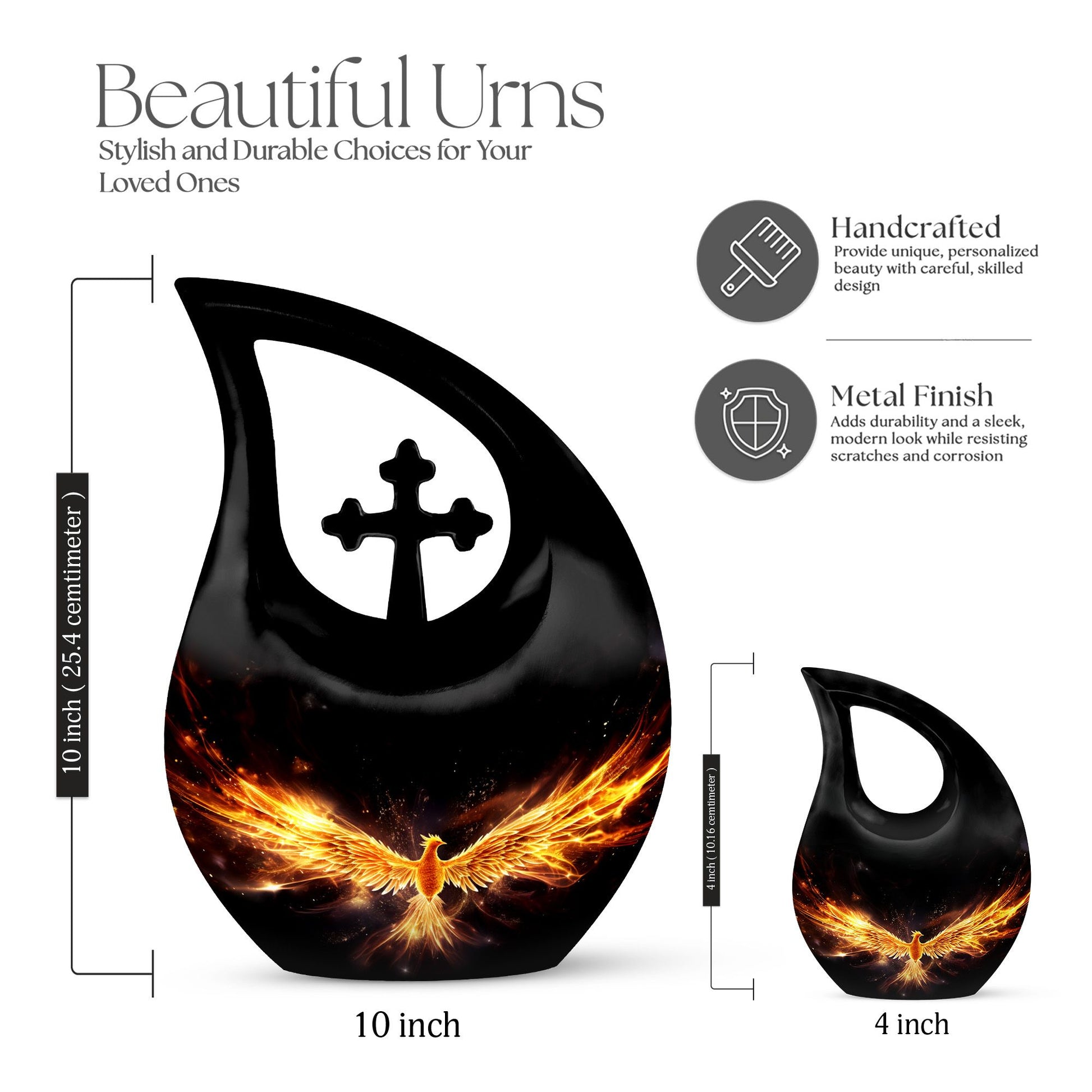 Phoenix Urns For Ashes - Mini Urns For Human Ashes Adult Male Urn