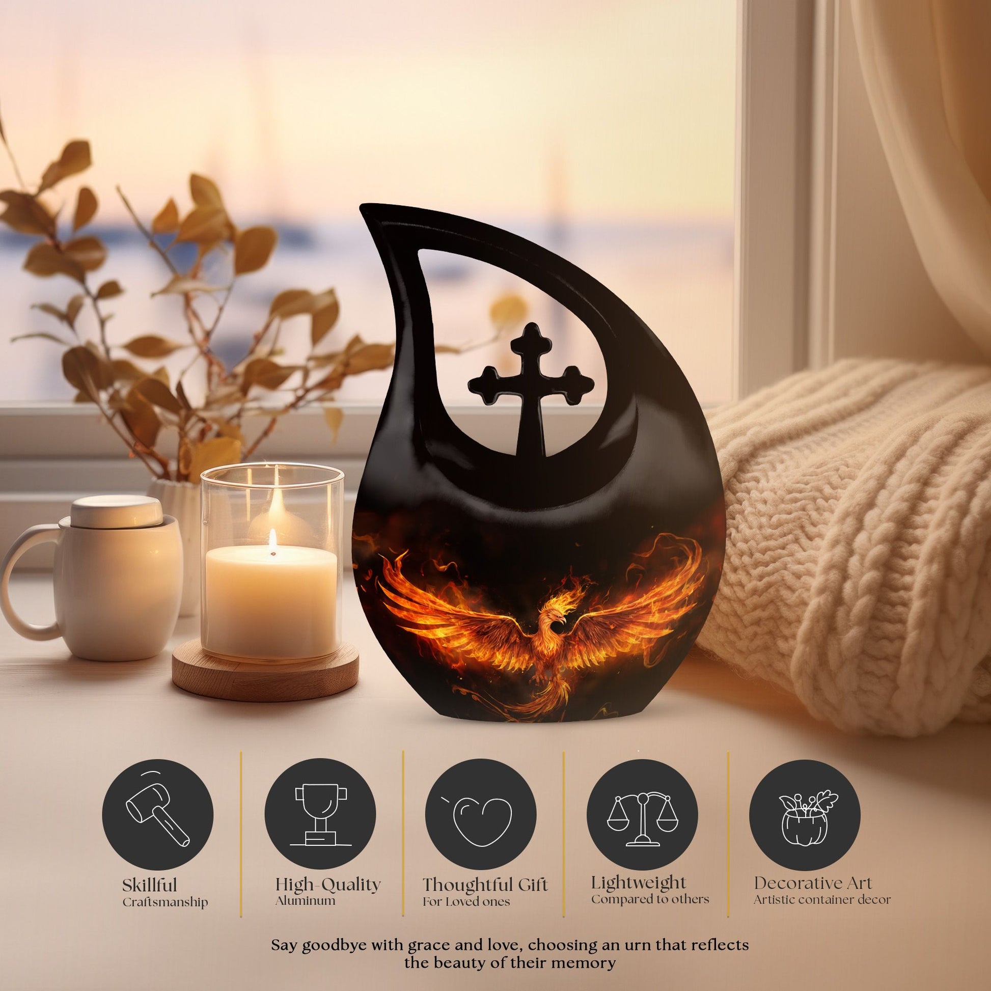 Phoenix Urns For Ashes - Urn Female Ashes