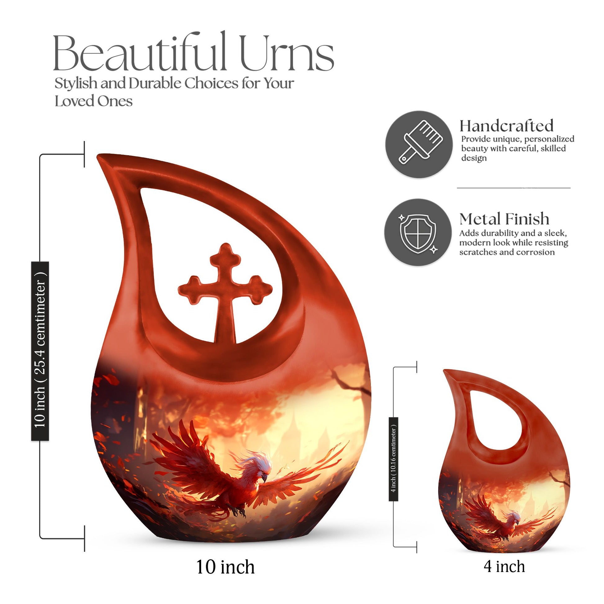 Phoenix Urns For Ashes - Urn Adult Female Ashes
