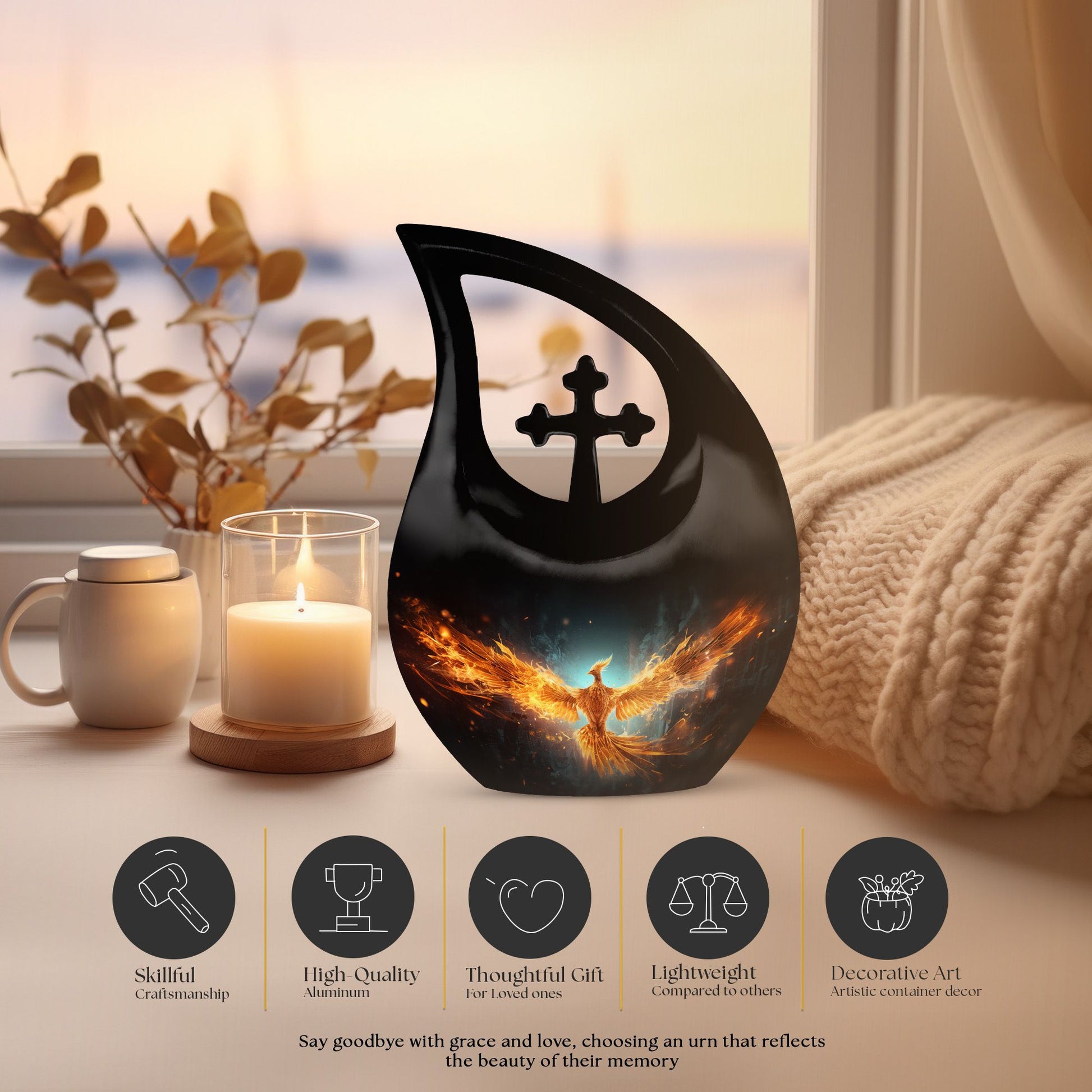 Phoenix Urns For Ashes - Urn Adult Male