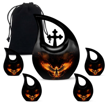 Large Urn With 4 Keepsake