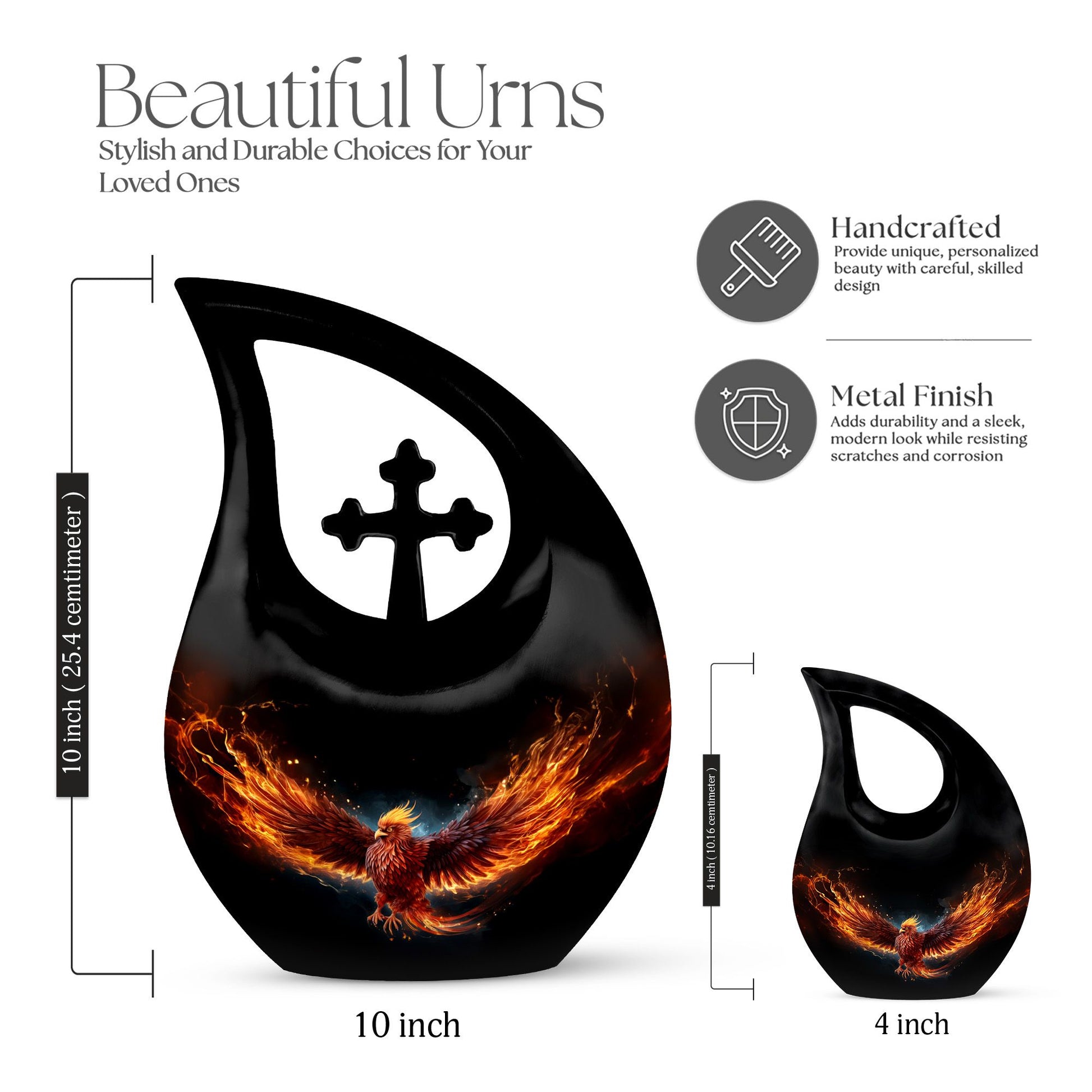 Phoenix Urns For Ashes - Adult Female Urn