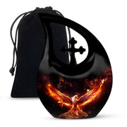 Fire Phoenix Funeral Urn - Fantasy Cremation Urn For Adult Ashes