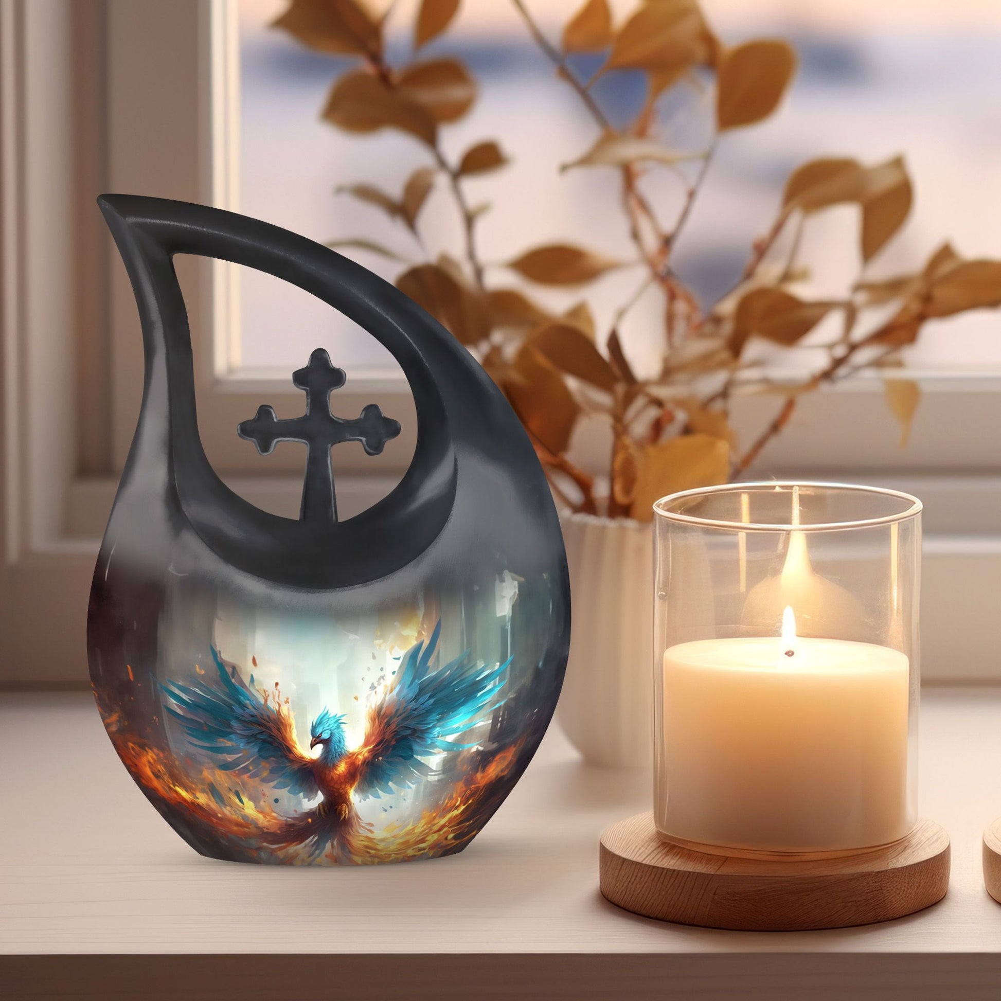 Phoenix Urns For Ashes - Funeral Urns For Adult Ashes Women Urn