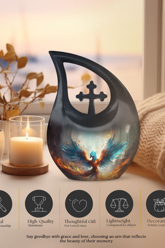 Phoenix Urns For Ashes - Funeral Urns For Adult Ashes Women Urn