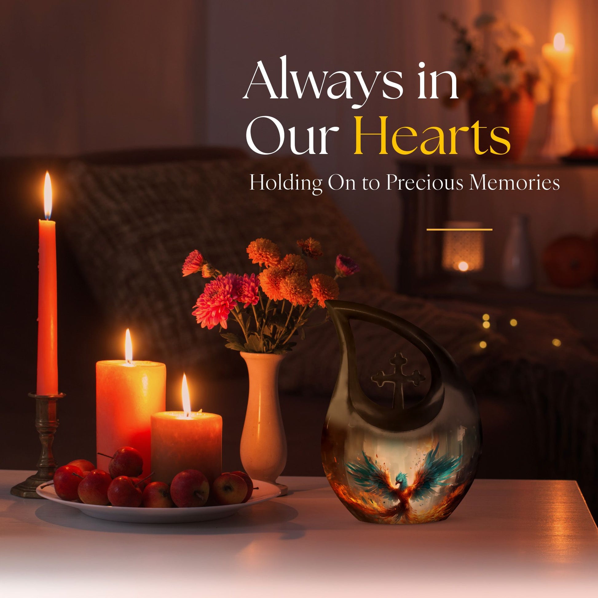 Phoenix Urns For Ashes - Funeral Urns For Adult Ashes Women Urn