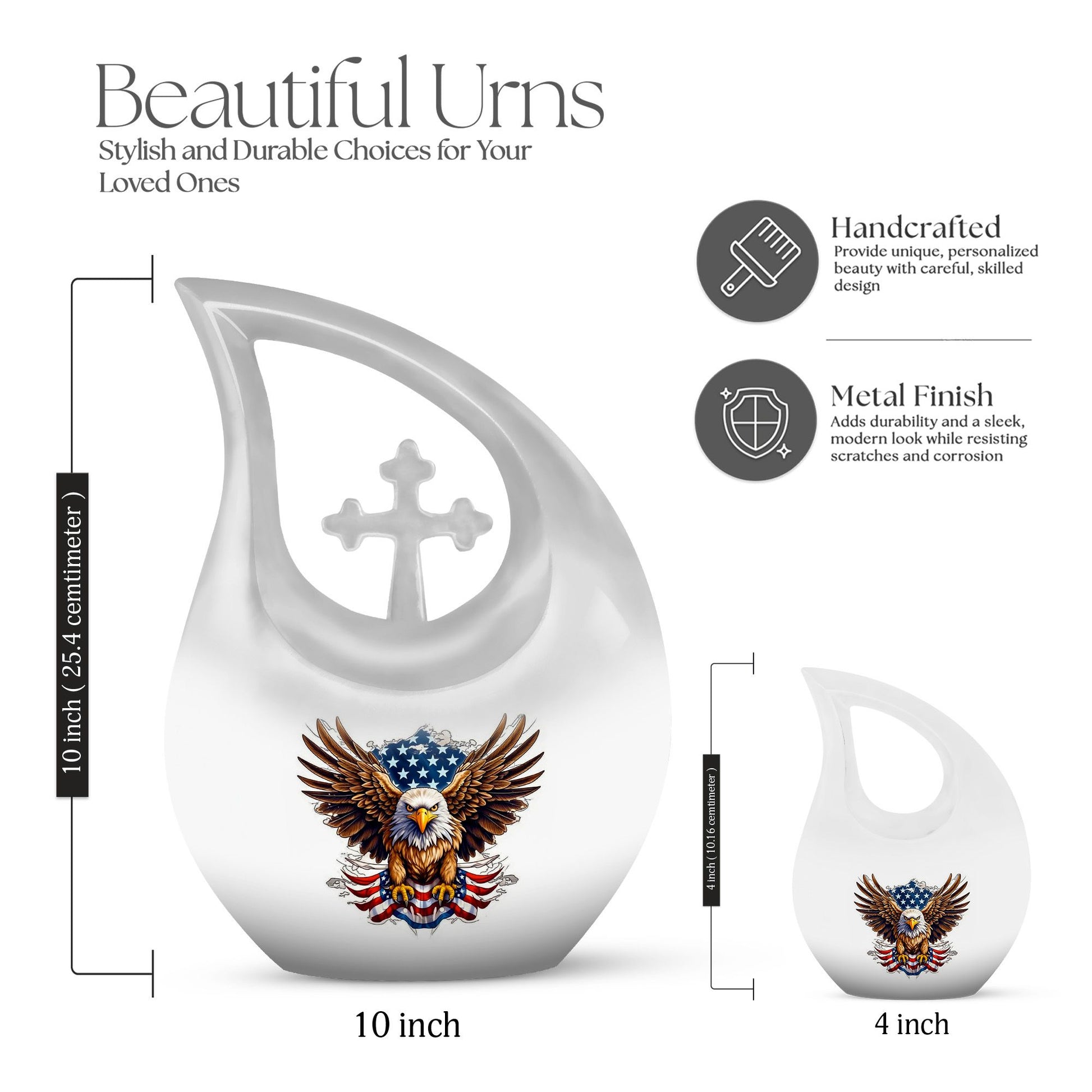 Eagle Urns For Ashes - Funeral Urn - Memorial
