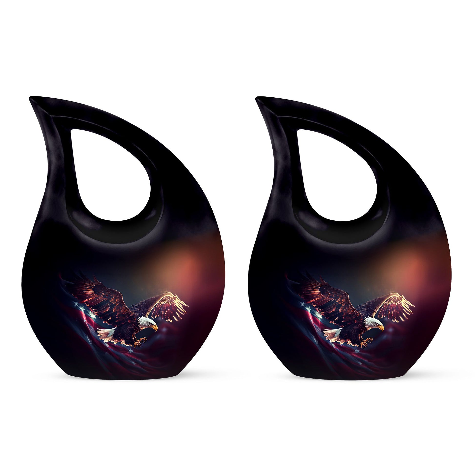 Eagle Urns For Ashes - Cremation Urns Large & Small Combo Urn