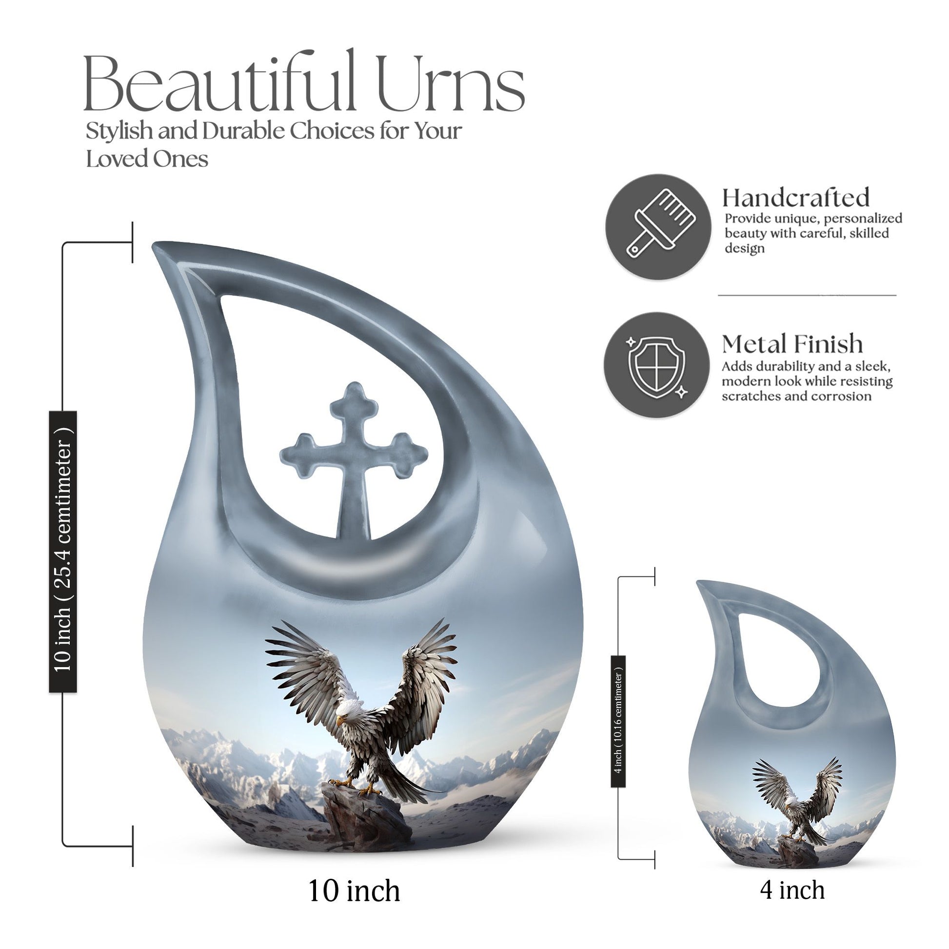 Eagle Urns For Ashes - Small Funeral Urns