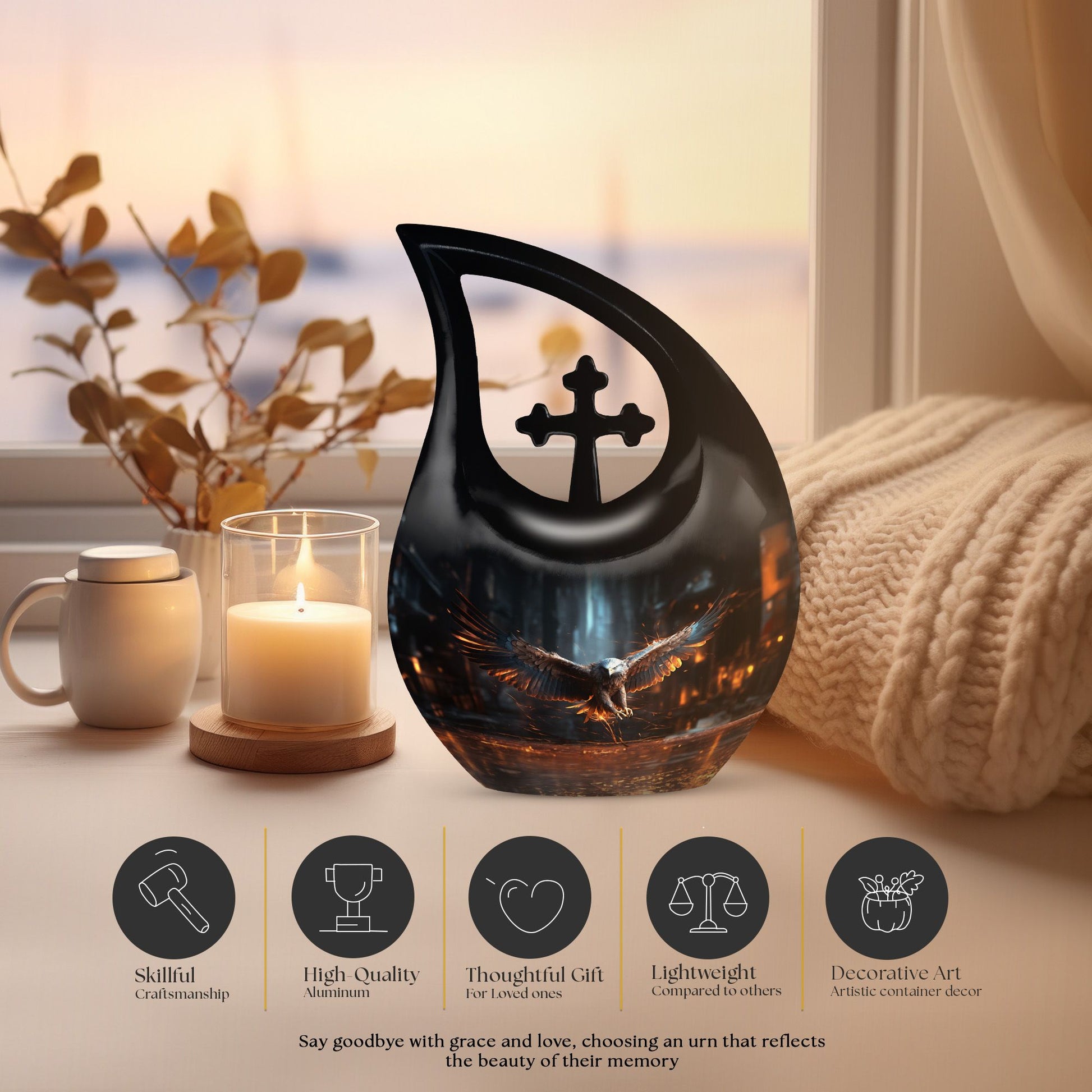Eagle Urns For Ashes - Funeral Urn Ashes