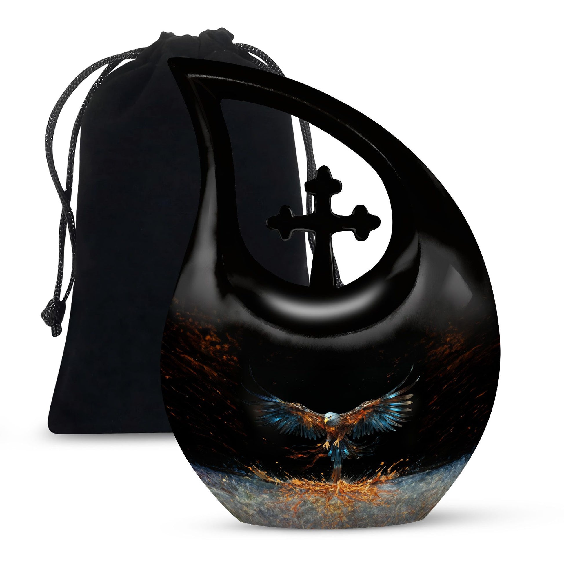 Eagle Urns For Ashes - Mini Keepsake Funeral Urn