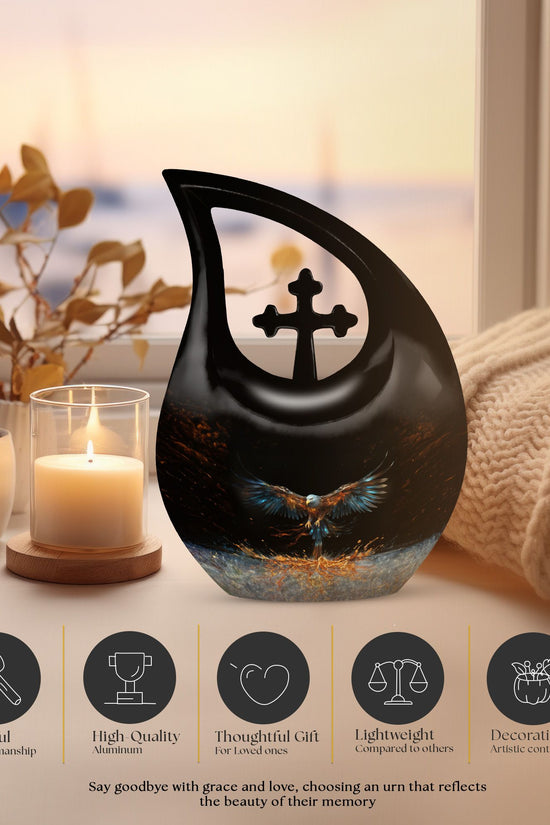Eagle Urns For Ashes - Mini Keepsake Funeral Urn