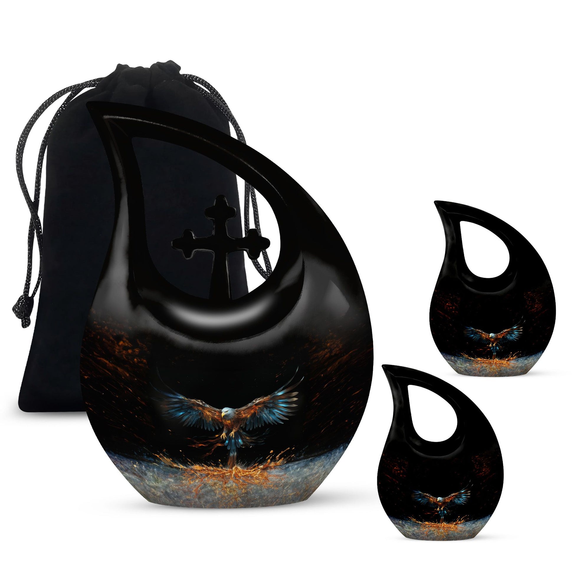 Eagle Urns For Ashes - Mini Keepsake Funeral Urn