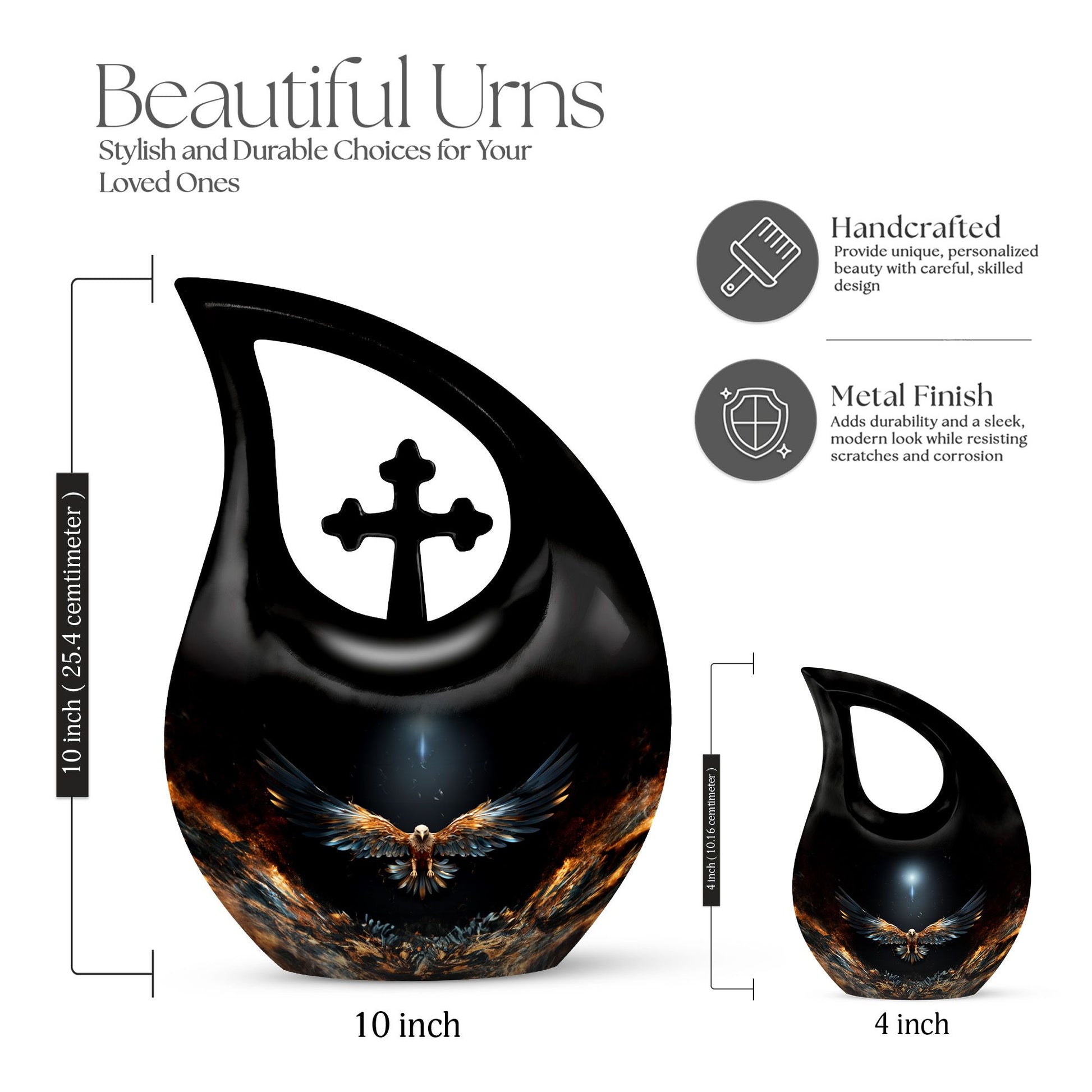Eagle Urns For Ashes - Adult Funeral Urn