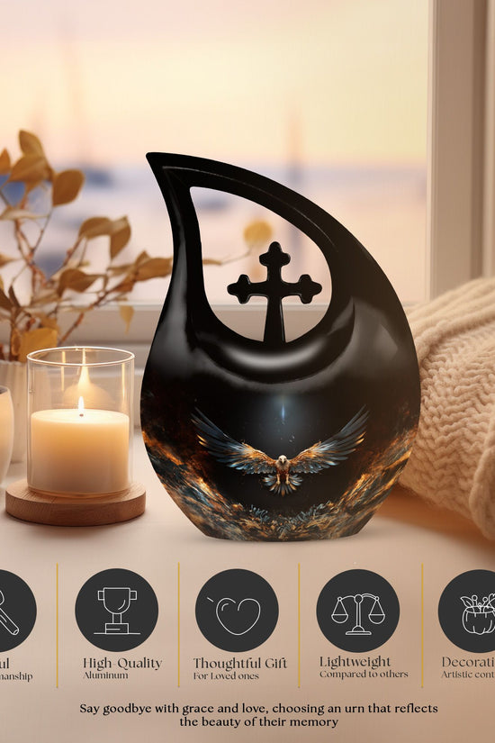 Eagle Urns For Ashes - Adult Funeral Urn