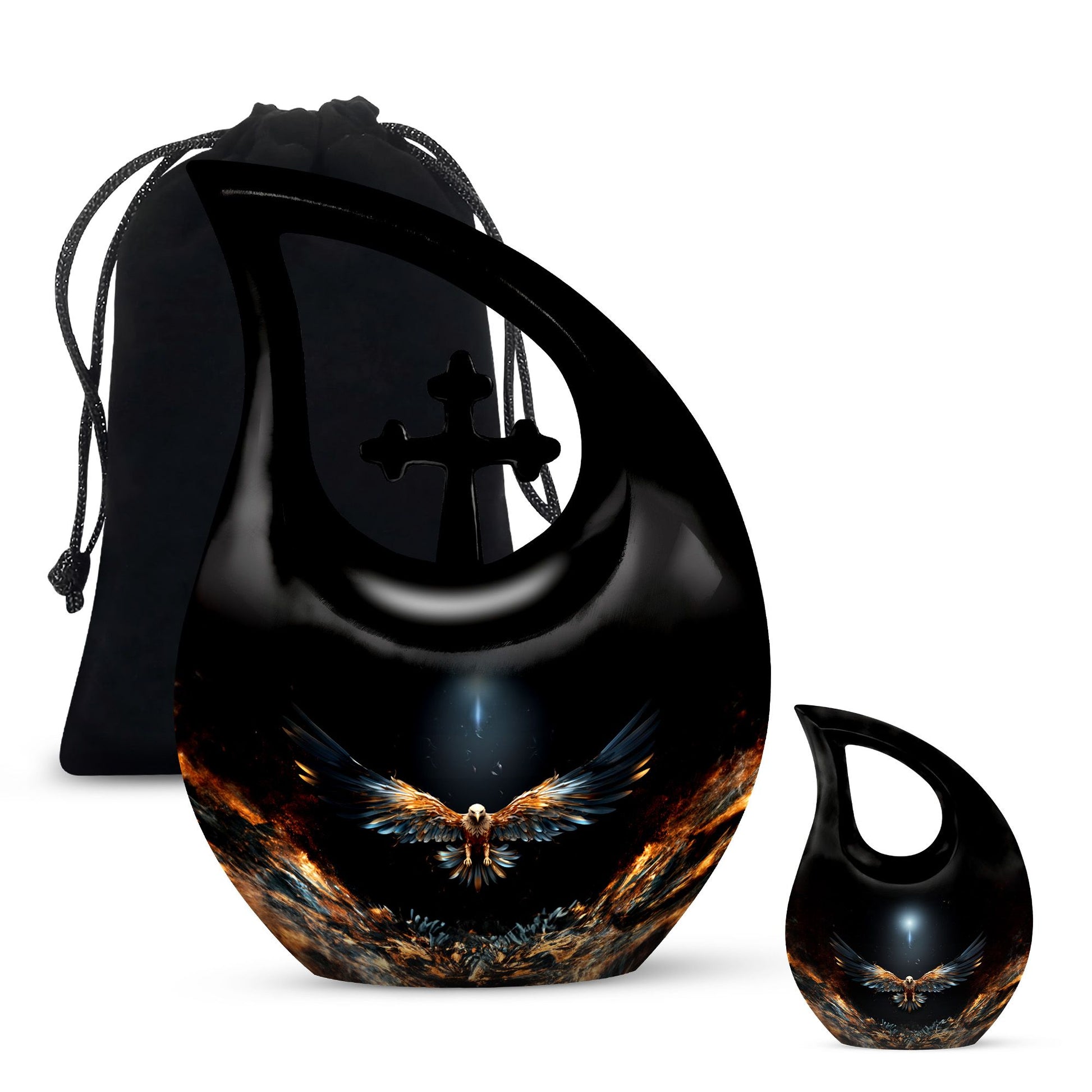 Eagle Urns For Ashes - Adult Funeral Urn